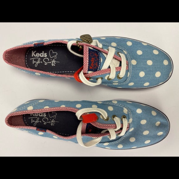 New/Unworn Keds x Taylor Swift Canvas Tennis Shoe - Picture 4 of 7